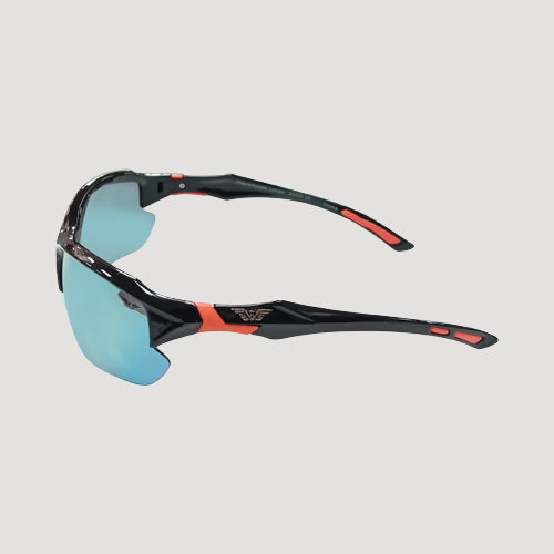 Wings Wrap Around Sports Shades in Red