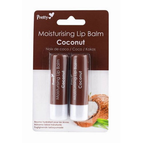 QST79961 Pretty Moisturising Lip Balm in Coconut
