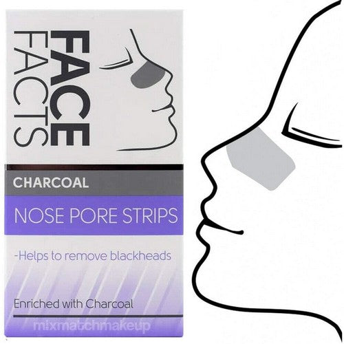 72313-150 Face Facts Charcoal Nose Pore Strips