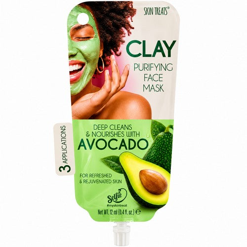ST-CM-A Skin Treats Clay Avocado Purifying Face Mask 3 Applications