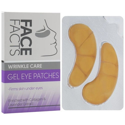 Face Facts Wrinkle Care Gel Eye Patches - 4 Pairs