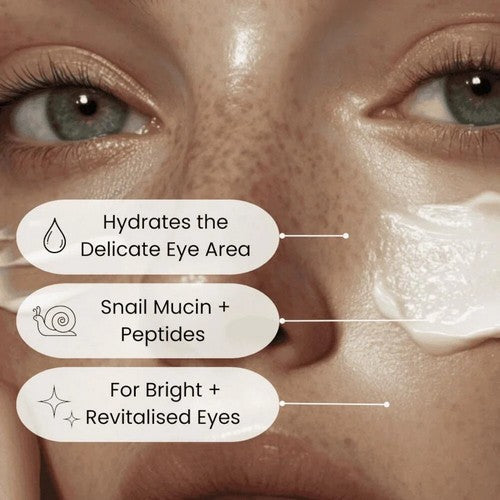Face Facts Snail Mucin Hydra Smooth Eye Cream - 15ml