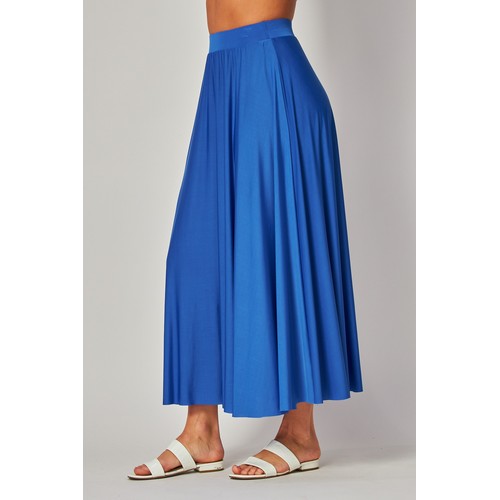 Soft Maxi Skirt in Royal Blue