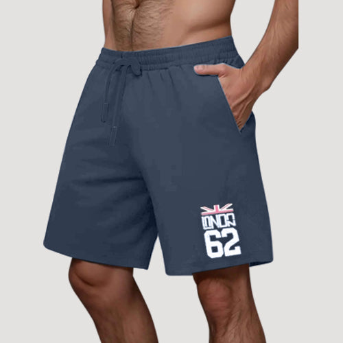 H&M Divided London Jogger Shorts in Marl Grey