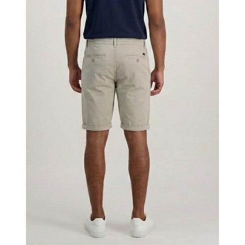 Lerros LRS Dawson Cotton Chino Shorts in Khaki
