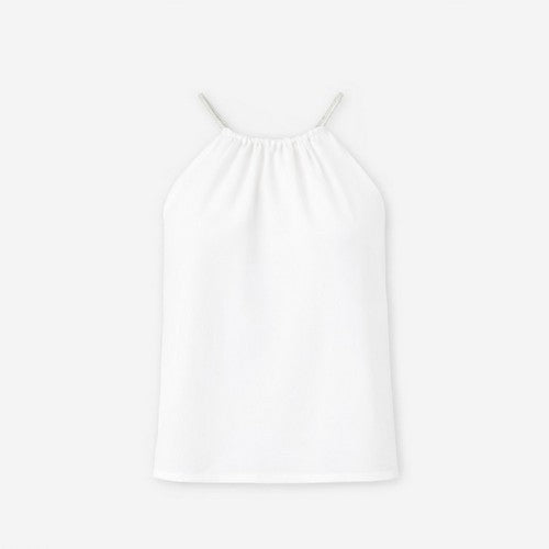 Vero Moda VM Lykke Halter Top in White