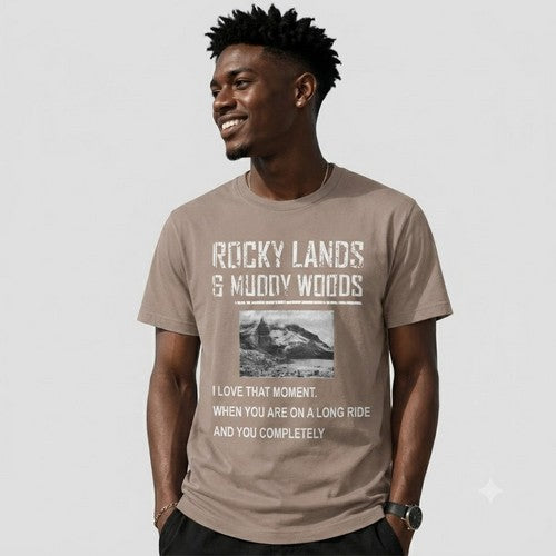 14-1352 Rocky Lands & Muddy Woods Nominal Printed Jersey in Dusty Pink