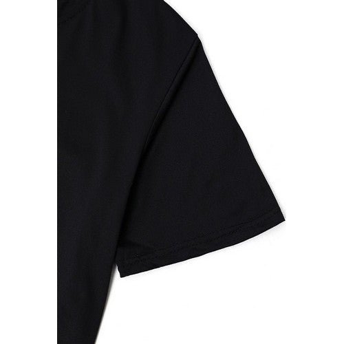 Death Row Graphic Tee in Black