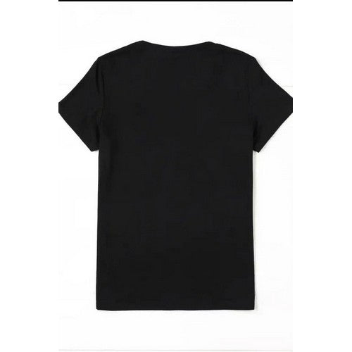 Zip Teddy Bear Plus Size Graphic Tee in Black