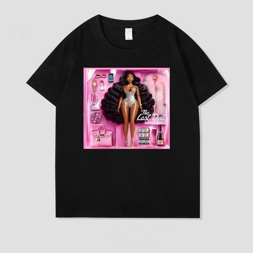 The Last Doll Graphic Tee in Black