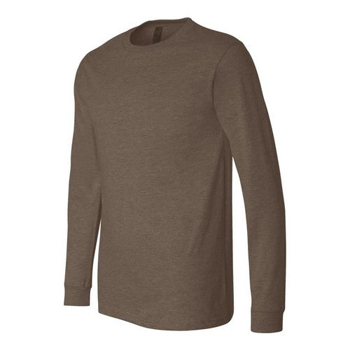 B&C Collection Long Sleeve Cotton Jersey in Stone