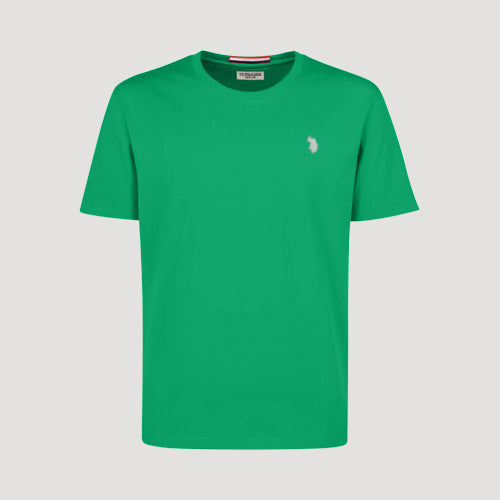 US Polo Assn. Embroidered Logo T-Shirt in Kelly Green