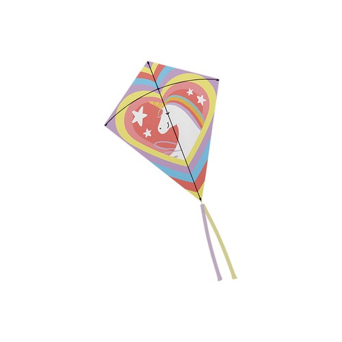 27" Diamond Kite in Unicorn Design