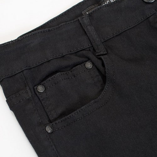 American Breed Slim Fit Stretch Jeans in Black