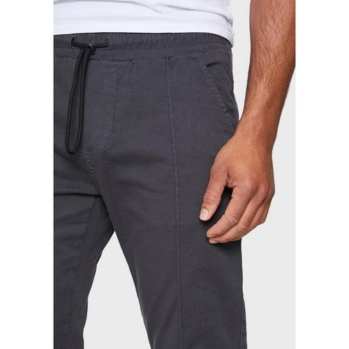 Threadbare Metro Chino Jogger Pants in Charcoal