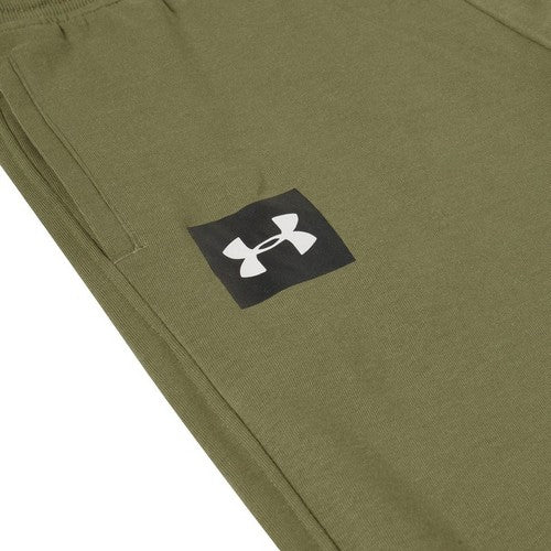 Under Armour Rival Fleece Jogger in Olive