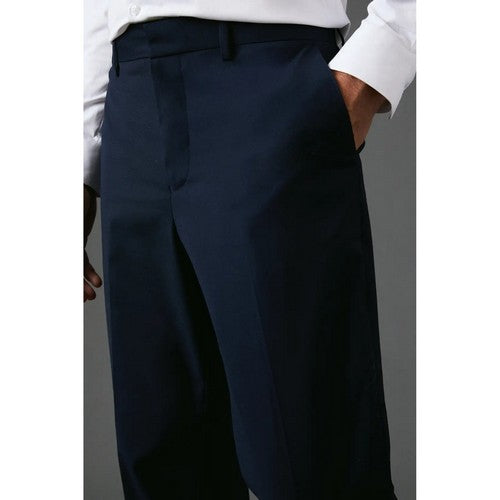 Burton Tailored Fit Dress Pants in Navy