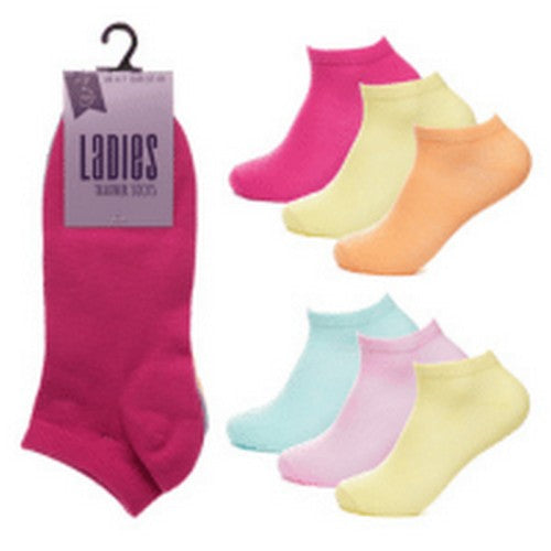 Low Cut Socks 3-Pair Pack in Multi Bright