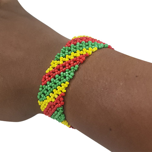 Independence Stretch Bead Bracelet