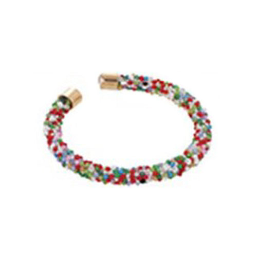 Beady Flexible Bangle Multi