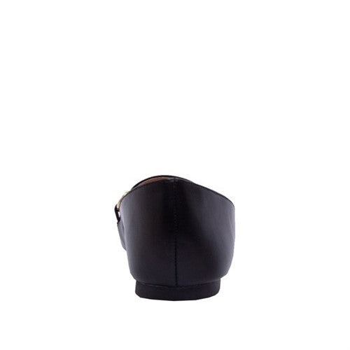 Cuban Link Gold Chain Flats Black