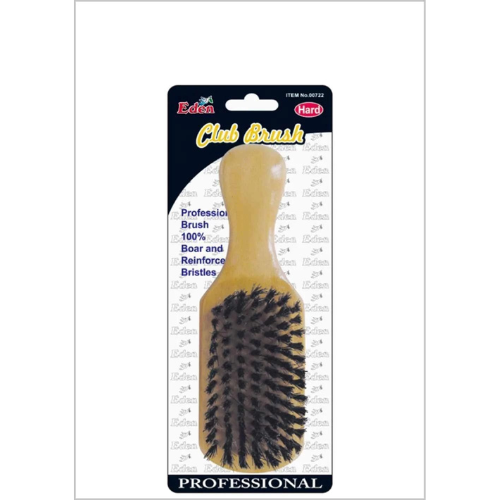 Eden Boar Bristle Club Hair Brush Hard