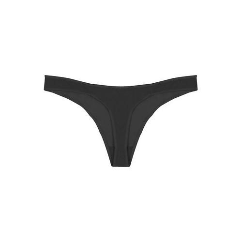 Microfiber Thong Panty Black