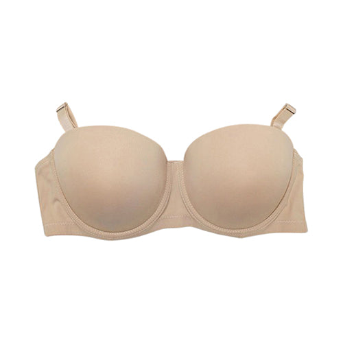 YM-90039-C01-D Strapless Bra Beige