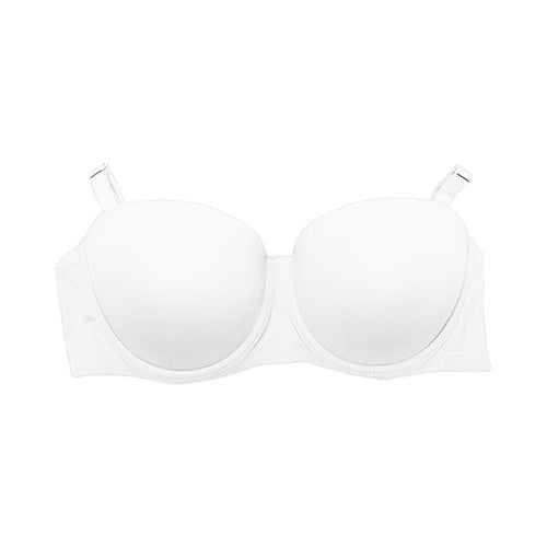 YM-90039-C01-D Strapless Bra White