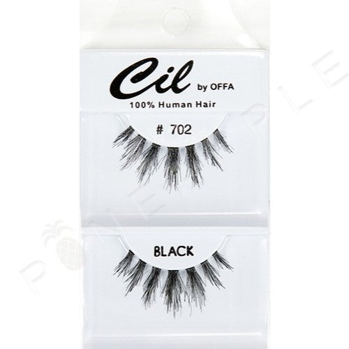 CIL 100% Human Hair Eyelashes #702