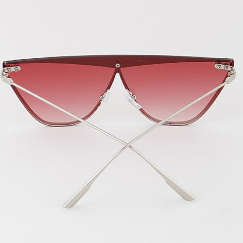 Metallic Cat Eye Sunglasses