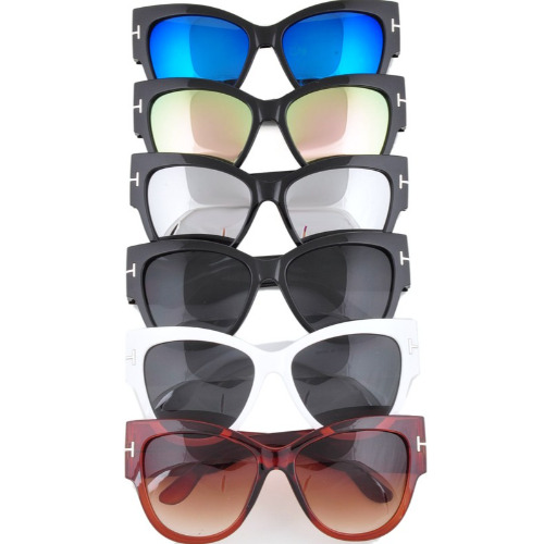 SF-AH-970 T Bar Cats Eye Sunglasses