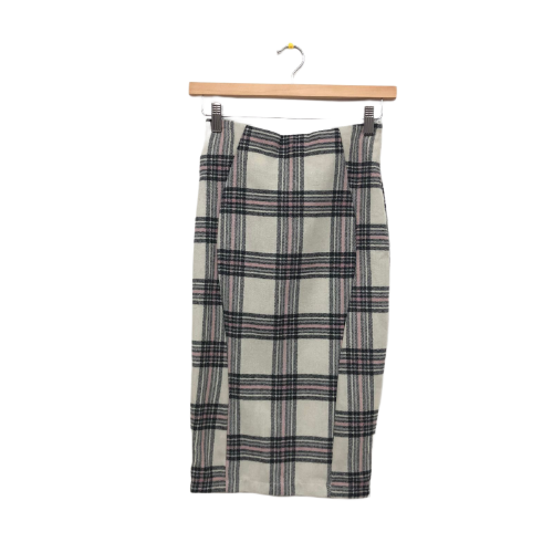 Black and white tartan skirt outlet primark