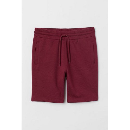 H&M Sweatshorts Plain Maroon
