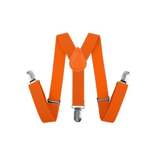 Elastic Suspenders Orange