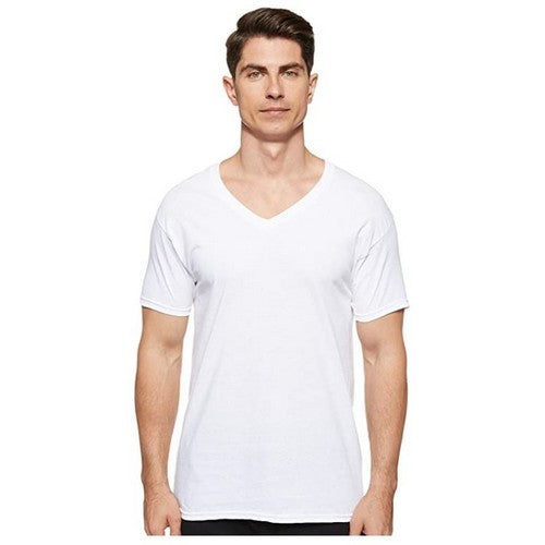 Hanes v clearance neck t shirts