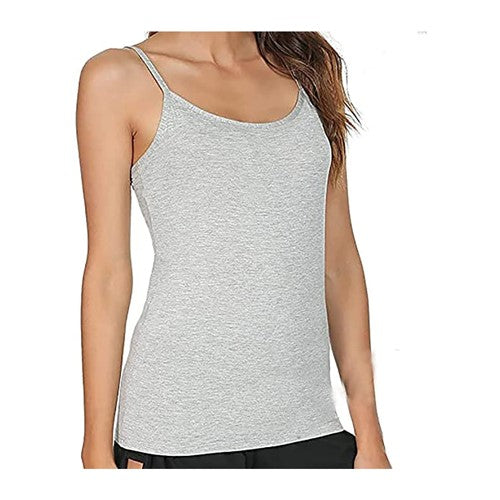 Rock & Rock Strappy Vest Heather Grey