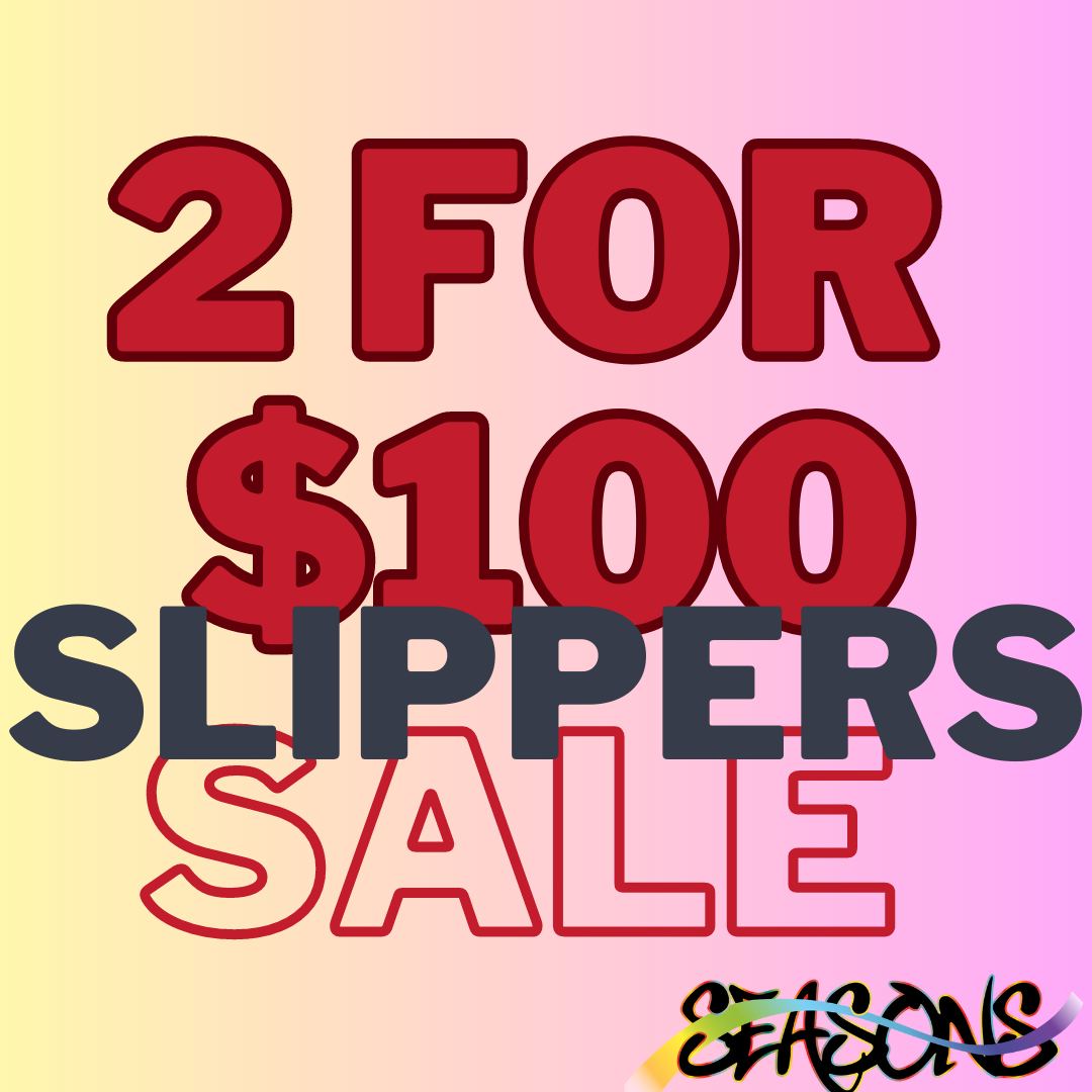 2 for $100 Slippers