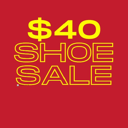 $40 Shoe Sale – Seasons Fashion