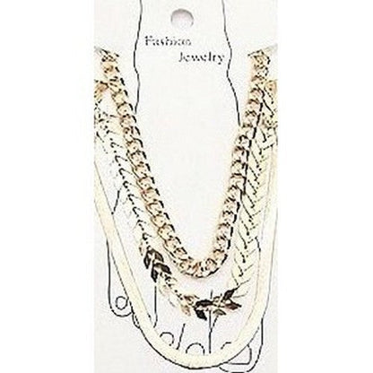 Chain Anklet Triple Pack in Gold