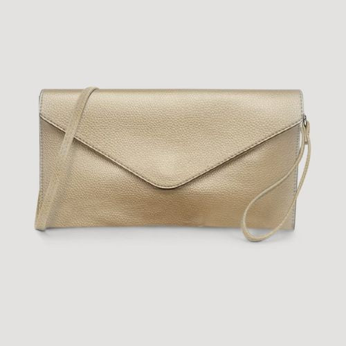 Envelope Clutch in Gold