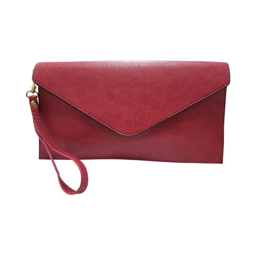 Envelope Clutch Red