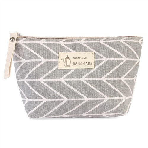 Canvas Cosmetic Bag