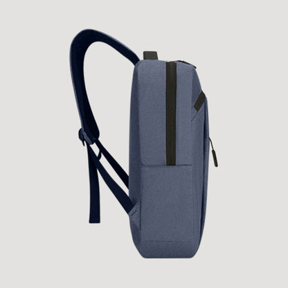 Backpack with Integrated Charging Cable in Blue
