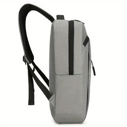 Backpack with Integrated Charging Cable in Grey
