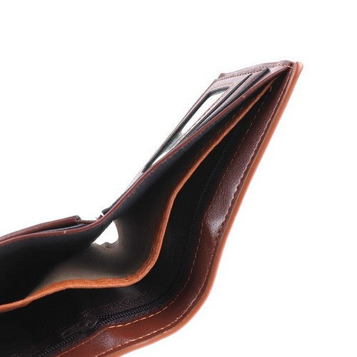 Laurant Bennet Bi-Fold Wallet in Brown Snake Pattern