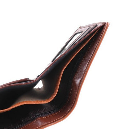 Laurant Bennet Bi-Fold Wallet in Brown Snake Pattern