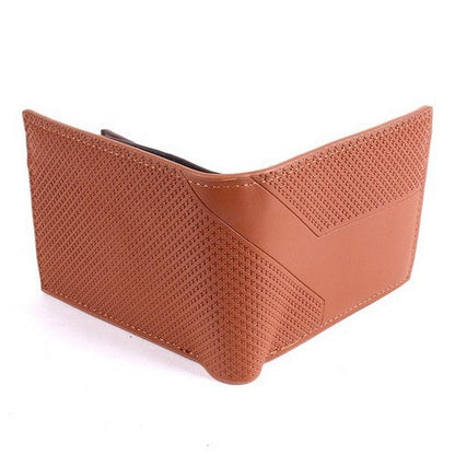 Laurant Bennet Bi-Fold Wallet in Brown Micro Star Pattern