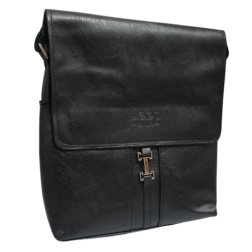 Jeep Crossbody Side Bag Black