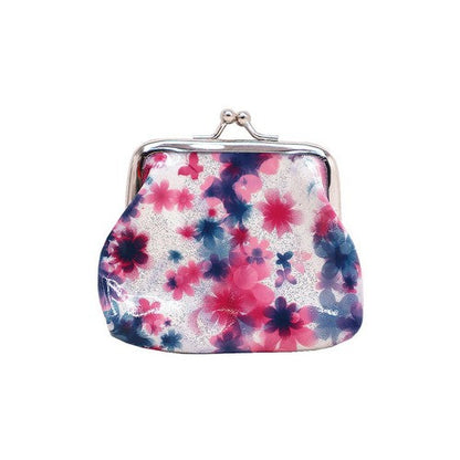 Daisy Glitter Snap Coin Purse